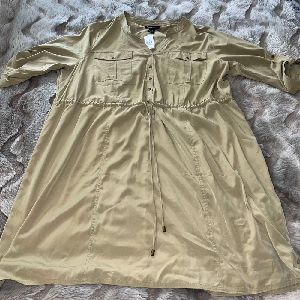 Brand new cargo dress (khaki/olive color)